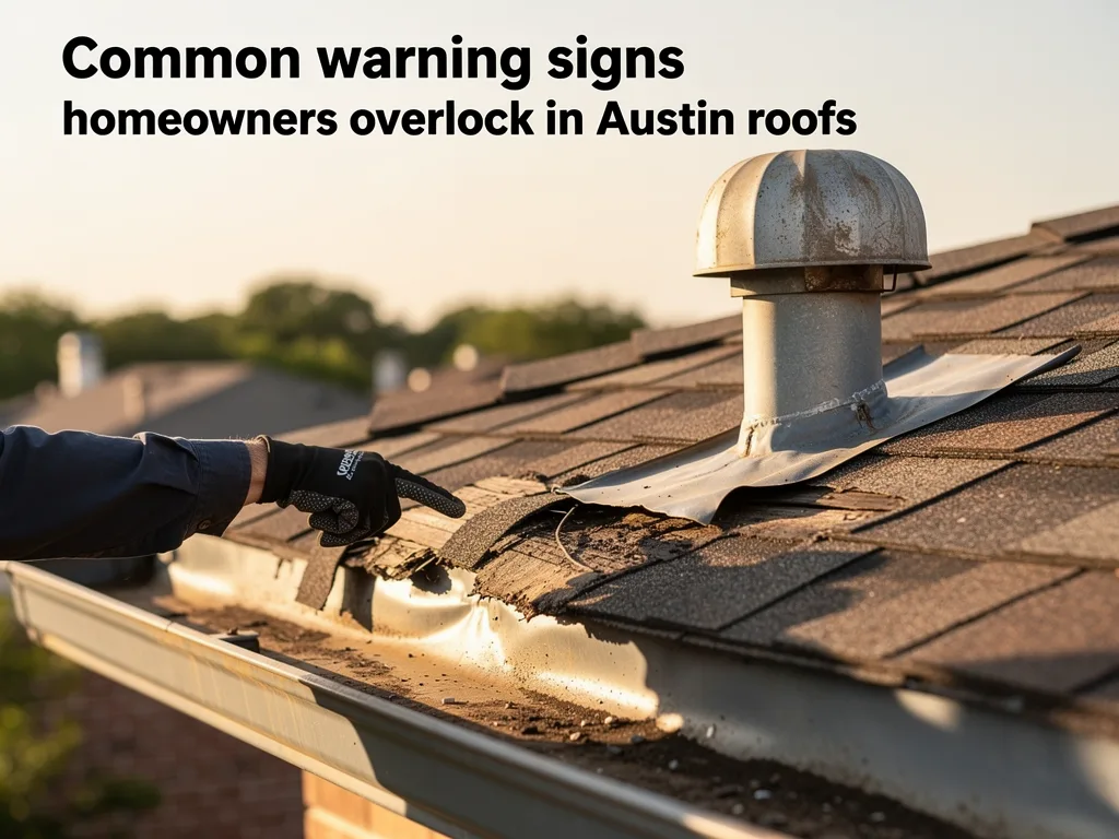 Common warning signs homeowners overlook in Austin roofs